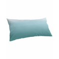 thumbnail image 1 of Turquoise Ombre Pillow Covers King Size, Teal White Gradient Modern Abstract Art Soft Bed Throw Pillowcases Breathable Cooling Long Lumbar Body Pillow Sham Cover for Bed Sofa 20''x40'', 1 of 7