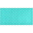 thumbnail image 1 of Turquoise Polka Dot Area Rug, Anti Fatigue Large Floor Mat, Soft Absorbent Washable Plush Carpet with Non-Slip Rubber Back for Entryway, Bedroom, Sink, Kitchen, Bathroom, 39"x 20", 1 of 7