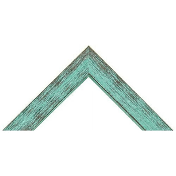 Turquoise Poplar Picture frame, great for 3/4" canvas, (different sizes) (20x24)