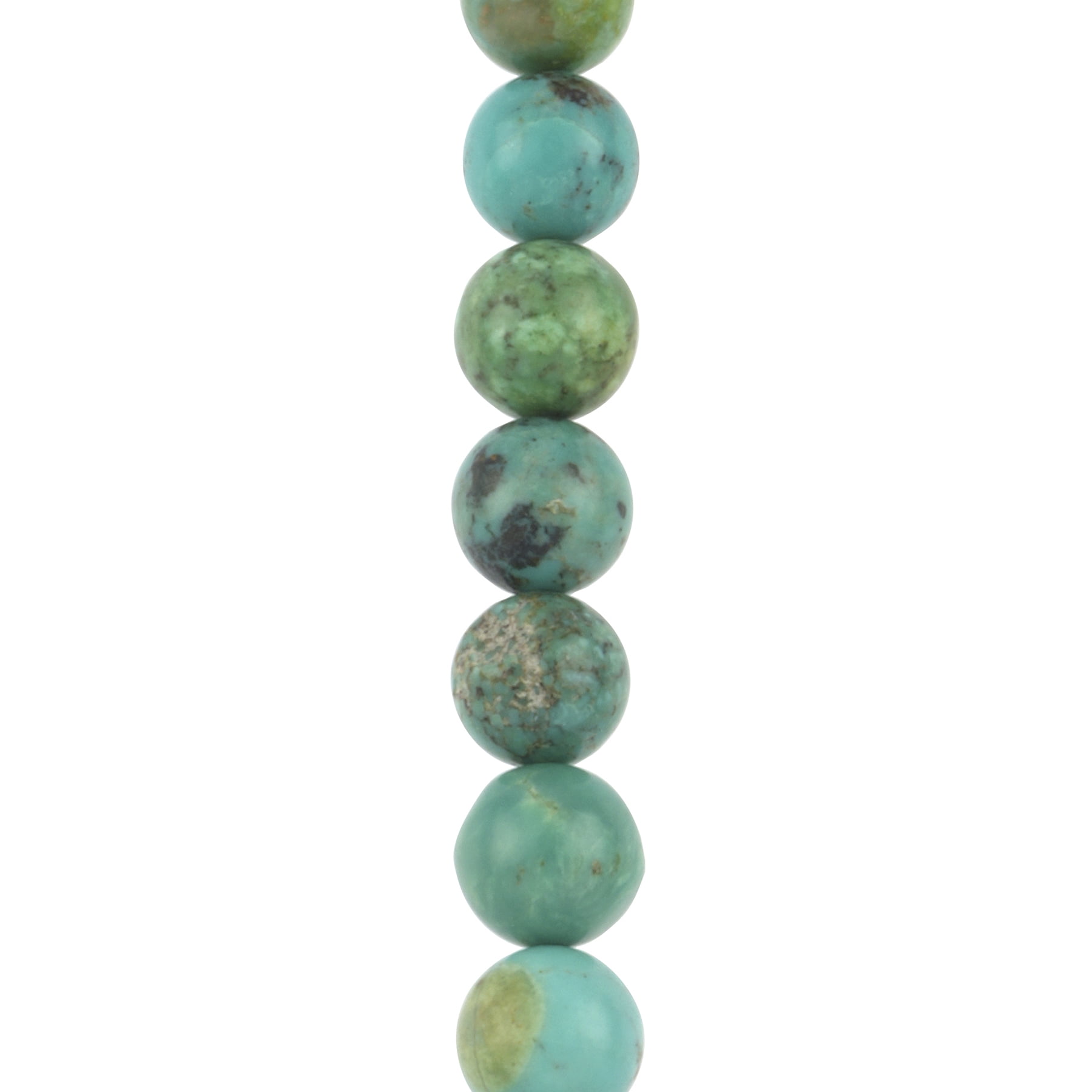 Turquoise Round Beads - 7.5mm by Bead Landing 11pc