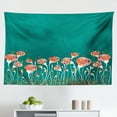thumbnail image 1 of Turquoise Tapestry, Retro Style Medieval European Victorian Gradient Royal Pale Patterns Art Print, Fabric Wall Hanging Decor for Bedroom Living Room Dorm, 2 Sizes, Blue, by Ambesonne, 1 of 1