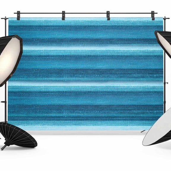 Turquoise Teal Ombre Backdrop for Photoshoot,Photography Photo Studio Background Wall Backdrop,Farmhouse Modern Abstract Striped Back Drop Banner Panel for Portraits Wedding Live Streaming 7x5Ft