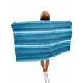 thumbnail image 1 of Turquoise Teal Ombre Beach Towels Oversized Super Absorbent, Farmhouse Modern Abstract Striped Lightweight Bath Towel Quick Dry Sets For Bathroom/Pool/Rv Camping/Beach Play/Gym Room/Picnic 31"x62", 1 of 8