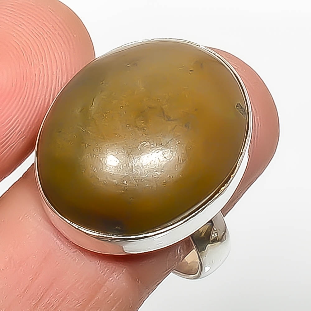 ZAM GEMS Turquoise - Tibetan 925 Sterling Silver Handmade Ring s.9 TR7787-78, Gemstone Jewelry, Birthday Gift, Christmas Gift