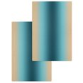 thumbnail image 1 of Turquoise Yellow Ombre Kitchen Dish Towels for Drying Dishes Set of 2, Farmhouse Modern Gradient Art Waffle Weave Microfiber Hand Tea Bathroom Towels Quick Dry & Absorbent Towel 15.7x23.6, 1 of 7