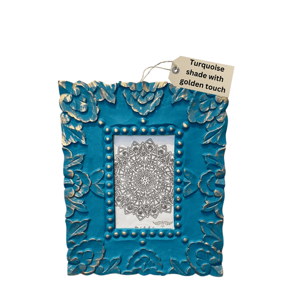 Turquoise shade Photo Frame for Home Decor and Gifting