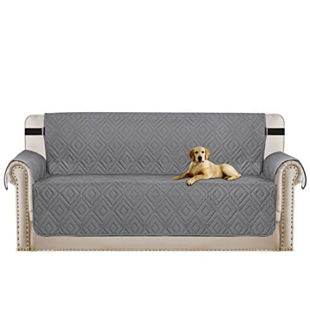 Turquoize 1Piece Upgraded Diamond Pattern Reversible Quilted XL Sofa