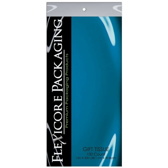 Turquosie Gift Wrap Tissue Paper 15in X 20in - 100 Sheets