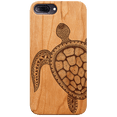 thumbnail image 1 of Turtle 3 - Engraved Phone Model: iPhone 6+/6S+/7+/8+ Universal, Color: Cherry, 1 of 1