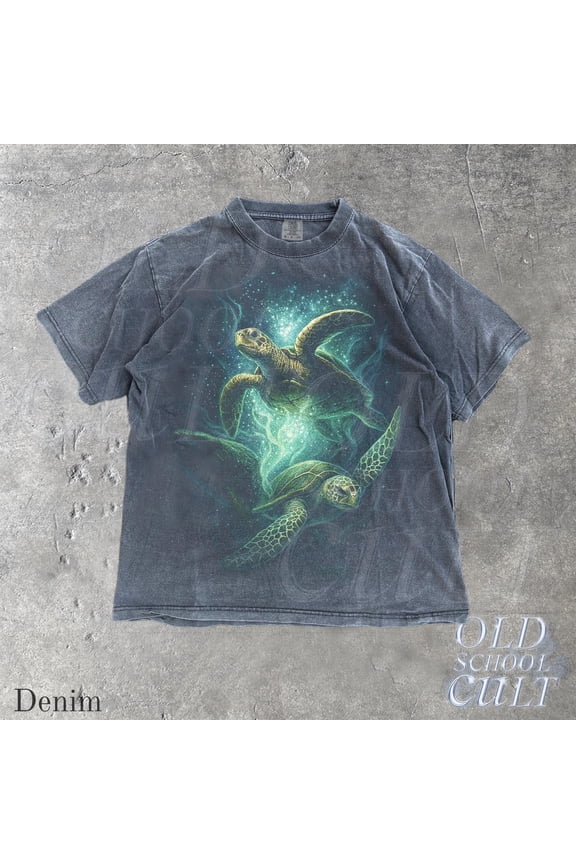 Turtle 90s Vintage Style Tshirt, Retro Comfort Colors® Y2k Ocean Shirt, Sealife, Turtle Shirts, Turtle Sea Lovers, Unisex Adult Whale Tee
