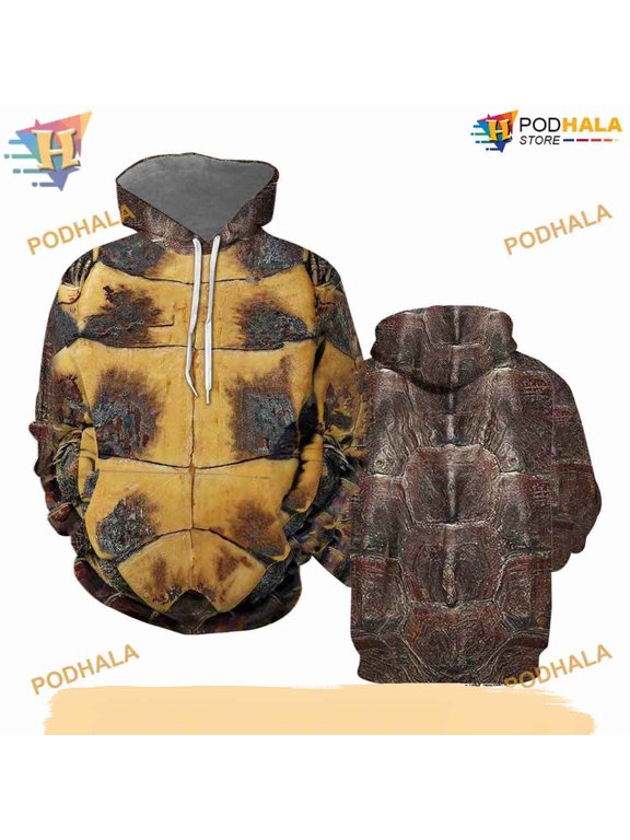 Turtle All Over Print 3D Hoodie For Men & Women