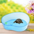 Turtle Aquarium Plastic Turtle Habitat With Plant Platform Breeding Box