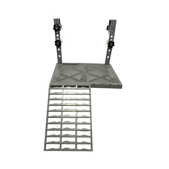 Turtle Basking Platform Basking Platform for Aquatic Turtles Large Plastic Reptile Basking Platform Wavy Ramp Amphibian Resting Dock for Aquatic Semi Aquatic Pets