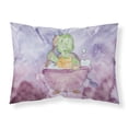 thumbnail image 1 of Turtle Bathing Watercolor Fabric Standard Pillowcase, 1 of 2