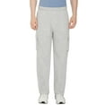 thumbnail image 1 of Turtle Bay New York Men's Brushed Fleece Cargo Pants – Comfy Sweatpants with inner drawstrings, 1 of 7