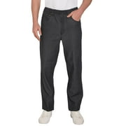 TURTLE BAY APPAREL Turtle Bay New York Men's Casual Elastic Waist Denim & Twill Pull on Jeans Pants