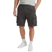 Turtle Bay New York Men’s Fleece Cargo Shorts, 6-Pocket Sweat Shorts with Drawstring Waist