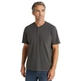 thumbnail image 1 of Turtle Bay New York Men's Short Sleeve Henley Relaxed Fit Shirt with Pocket, 1 of 4