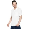 thumbnail image 1 of Turtle Bay New York Men’s Short Sleeve Pique Polo Shirt, Cotton Blend, Regular Fit, Front Pocket, 1 of 5