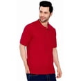 thumbnail image 1 of Turtle Bay New York Men’s Short Sleeve Pique Polo Shirt, Cotton Blend, Regular Fit, Front Pocket, 1 of 4