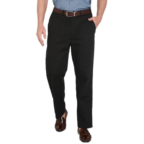 Turtle Bay New York Men's Stretch Waist Chinos with a hidden elastic waist and flat front