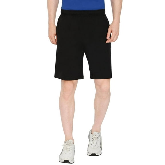 Turtle Bay New York Mens Cotton Knit Shorts with Elastic Waistband and Inner Drawstrings