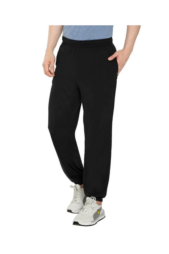 Mens Pull on Elastic Waist Knit Pants - Relaxed & Effortless Dressing for Comfort