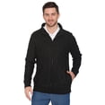 thumbnail image 1 of Turtle Bay New York Mens Sherpa Fleece Lined Zip Front Sweater Jacket, 1 of 5