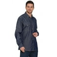 thumbnail image 1 of Turtle Bay New York Mens Western Snap Front Button Shirt in Denim and Twill, 1 of 7