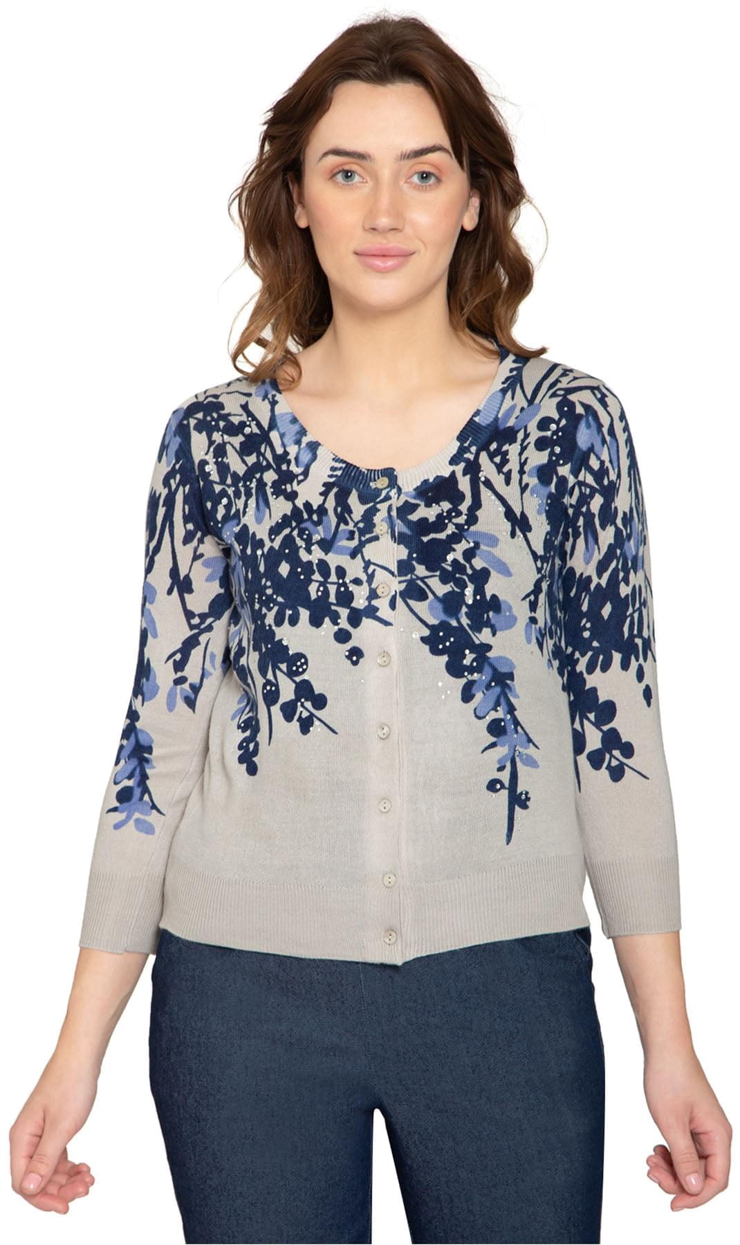 Knit Printed Sweater