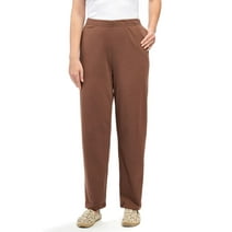 Turtle Bay New York Women's Knit Pull On Pant with pockets - Casuals for Busy Days and Cozy Nights