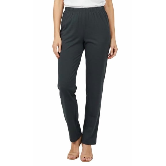 Turtle Bay New York Women's Premium Cotton Stretch High-Waisted Black Leggings - Dressy Comfort in an Everyday Essential