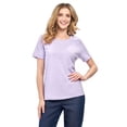 thumbnail image 1 of Turtle Bay New York Womens Short Sleeve Crew Neck Tee Relaxed Fit, 1 of 9