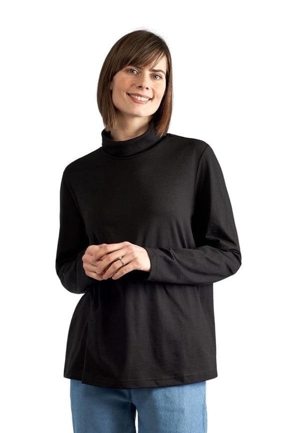 Women's Relaxed fit Long Sleeved Turtleneck Top