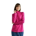 thumbnail image 1 of Turtle Bay New York Women's Relaxed fit Long Sleeved Turtleneck Top, 1 of 4