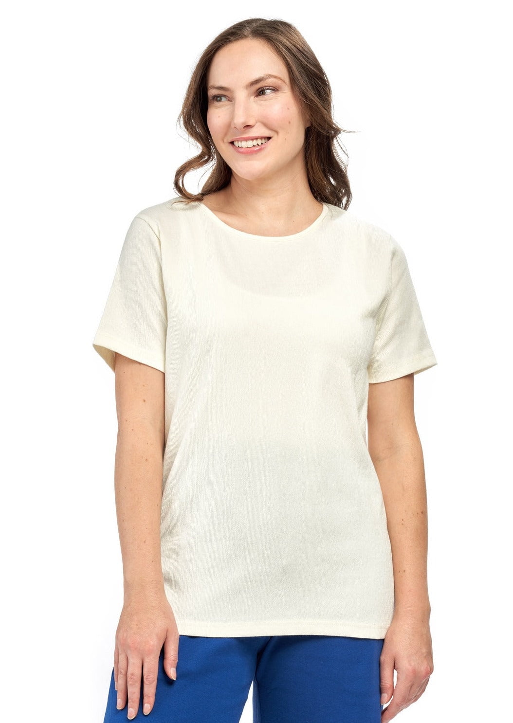 Turtle Bay New York Women's Textured Knit Tee