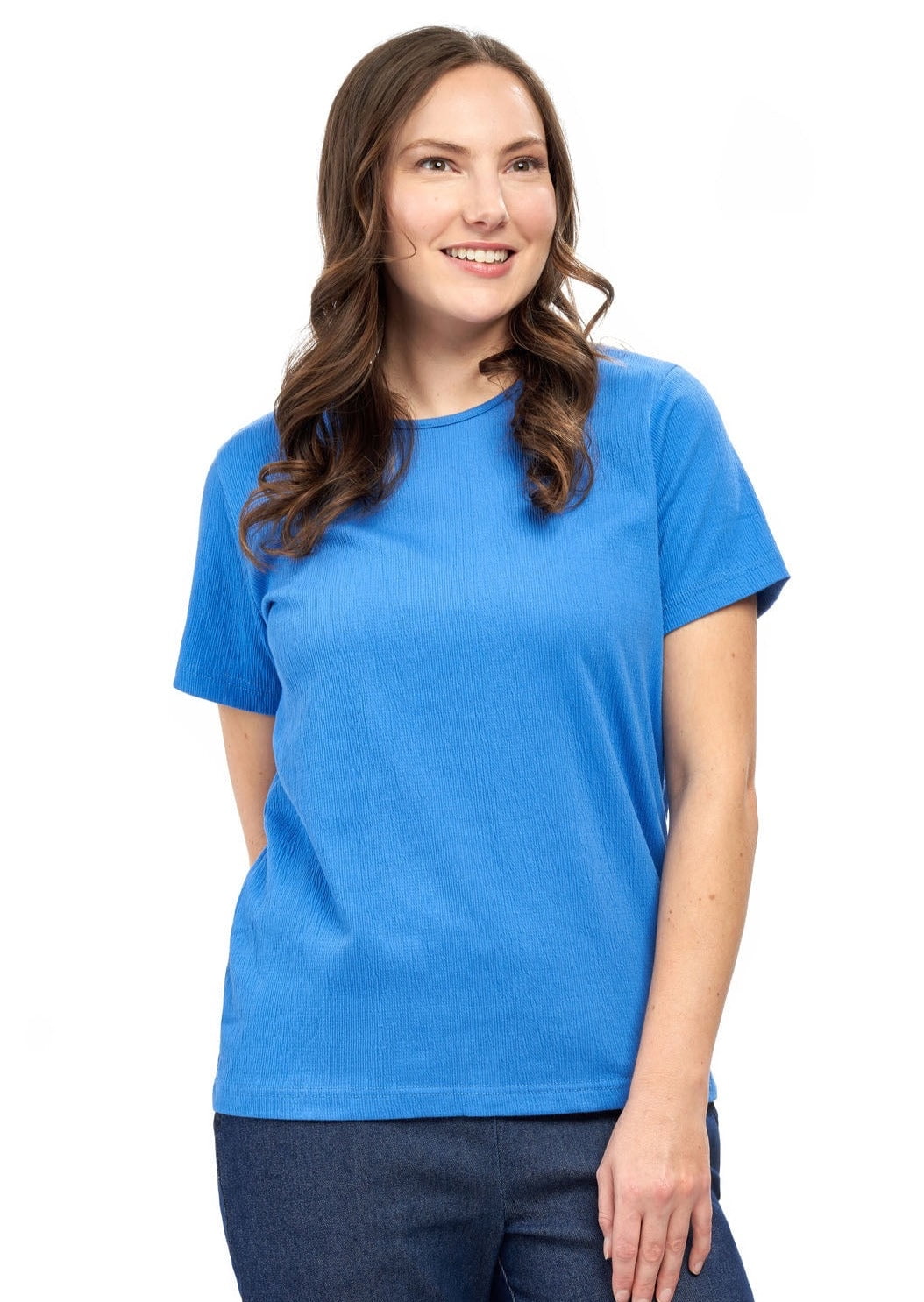 Turtle Bay New York Women's Textured Knit Tee