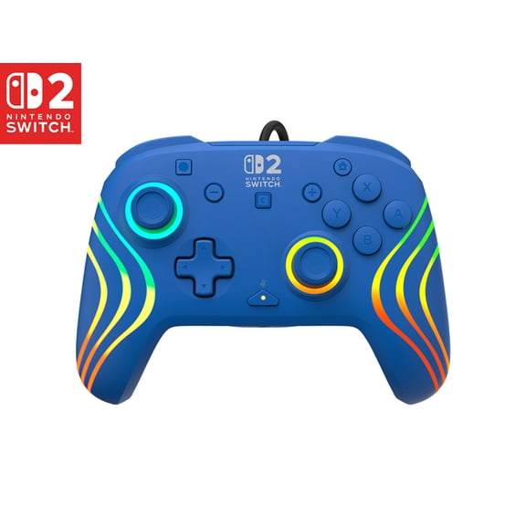 Turtle Beach Afterglowâ„¢ Wave Wired Controller for Nintendo Switchâ„¢ 2, Blue