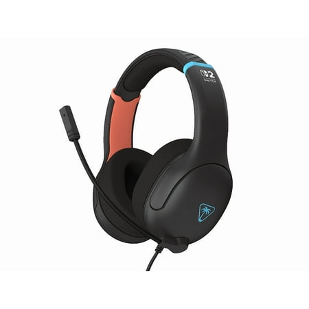 Turtle Beach - Airlite Fit Wired Over-Ear Gaming Headset for Nintendo Switch 2, Nintendo Switch, Switch Lite & Switch - OLED Model - Charcoal Black