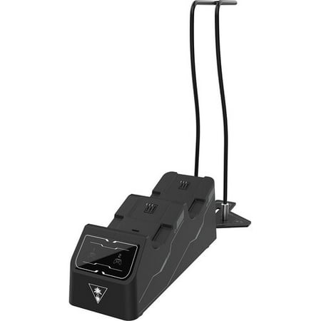 Turtle Beach - Fuel Dual Controller Charging Station & Headset Stand for Xbox - Black