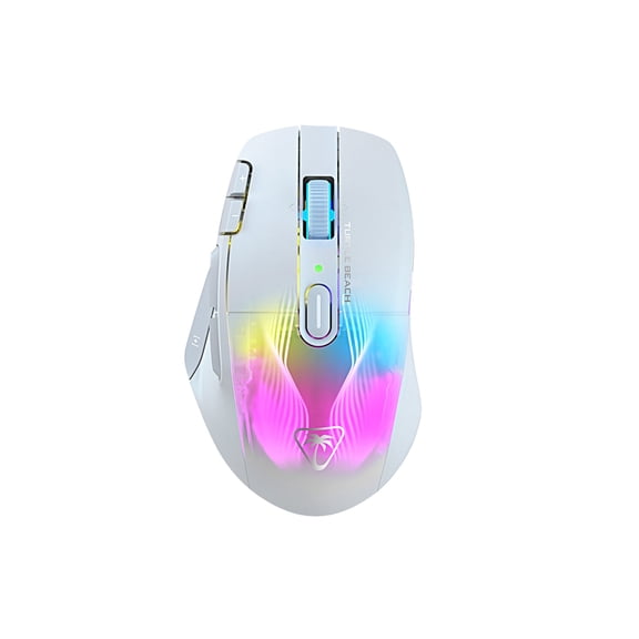 Turtle Beach Kone XP Air Wireless Gaming Mouse with Charging Dock, White
