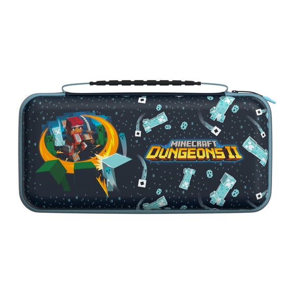 Turtle Beach PlayTrek Travel Case (Minecraft Dungeons II) for Nintendo Switch 2, Nintendo Switch, & Nintendo Switch - OLED Model