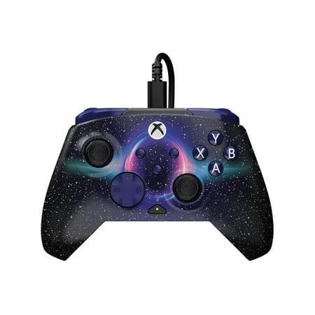 turtle beach rematch advanced wired controller (dark cosmos reveal) for xbox series x|s, xbox one & windows 10/11 pc
