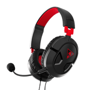 Turtle Beach Recon 50 Wired Gaming Headset for PC and Mac, Black/Red