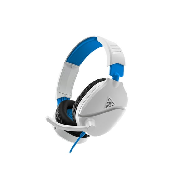 Turtle Beach Recon 70 Wired Gaming Headset for PlayStation 4/5, White/Blue