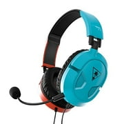Turtle Beach Recon Over-Ear Gaming Headset with Removable Mic, Red and Blue