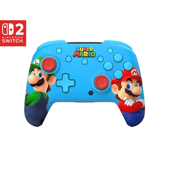 Turtle Beach Rematch Wireless Controller for Nintendo Switch 2, Mario & Luigi