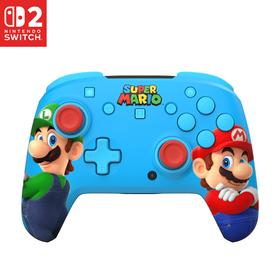 Turtle Beach Rematch Wireless Controller for Nintendo Switch 2, Mario & Luigi