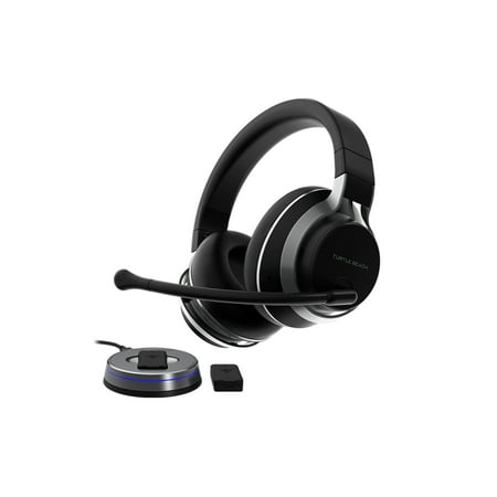 Turtle Beach - Stealth Pro Multiplatform Wireless Noise-Cancelling Gaming Headset for PS5, PS4, PC, Mac & Mobile - Black