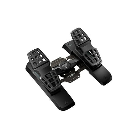 Turtle Beach - VelocityOne Rudder Universal Rudder Pedals for Windows PCs, Xbox Series X, Xbox Series S with Adjustable Brakes - Black